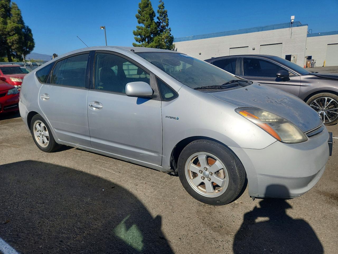 2009 Toyota Prius Base Gray vin: JTDKB20U197837149