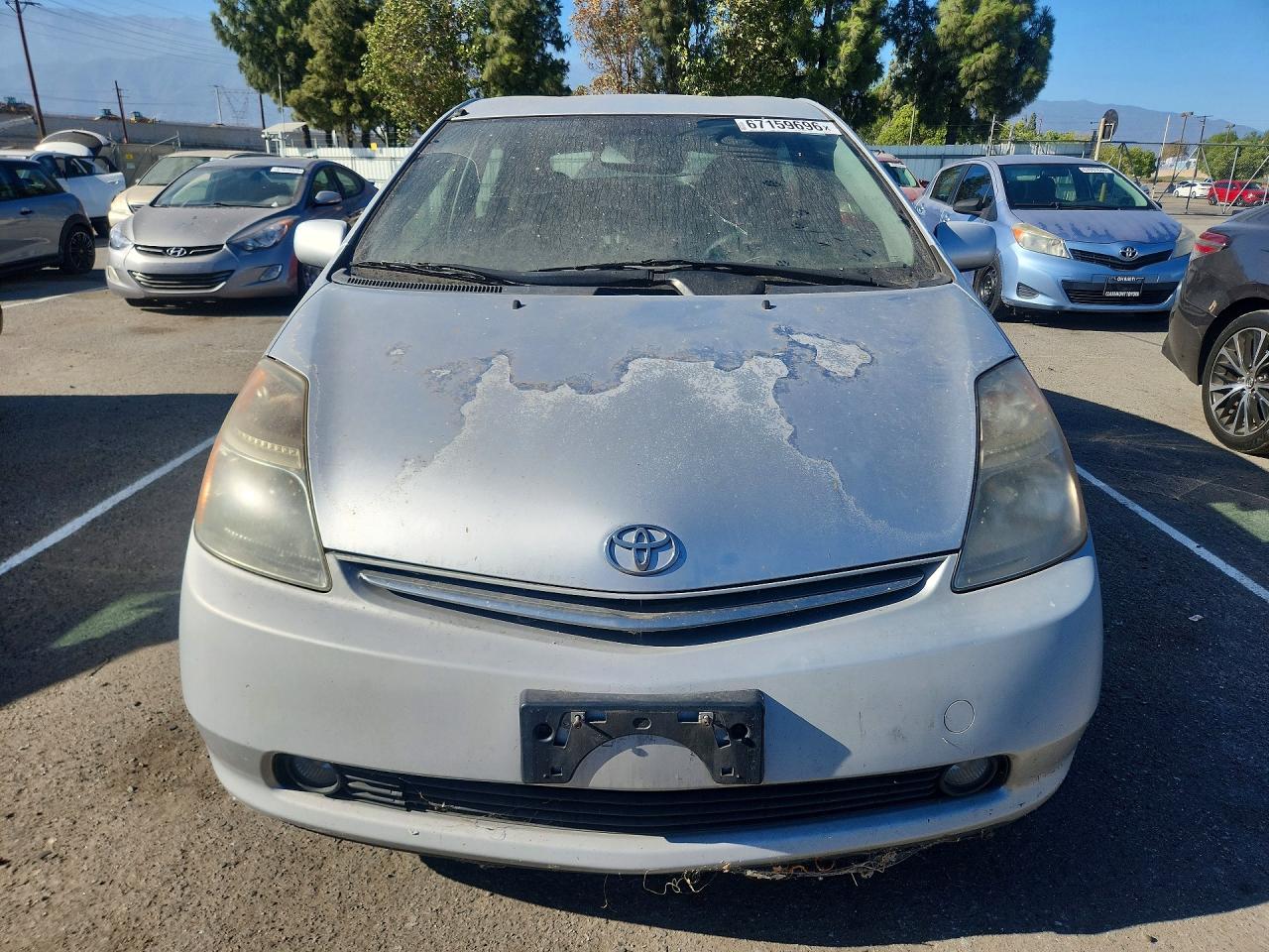 2009 Toyota Prius Base Gray vin: JTDKB20U197837149