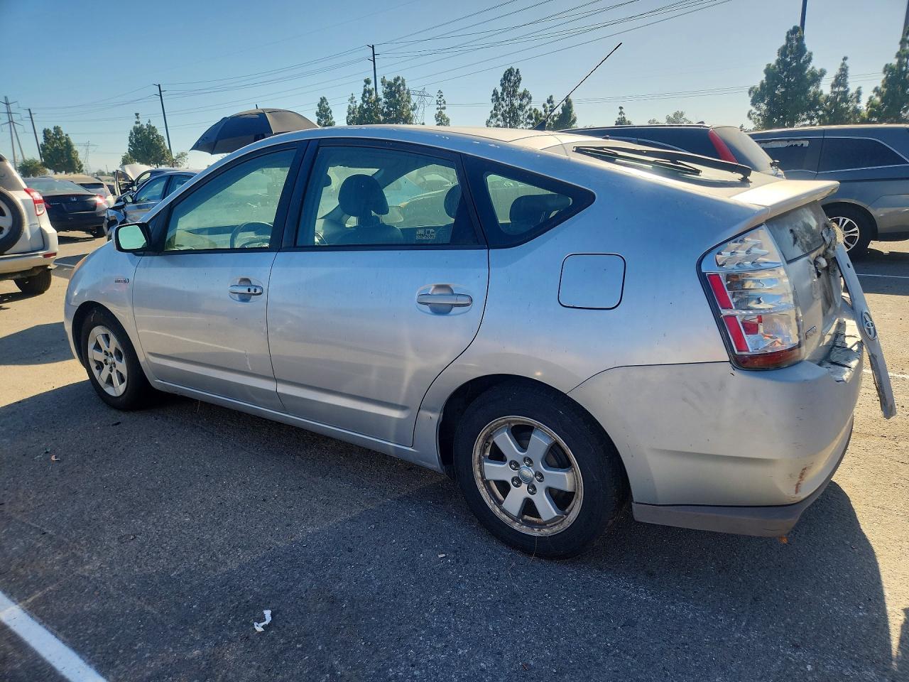 2009 Toyota Prius Base Gray vin: JTDKB20U197837149