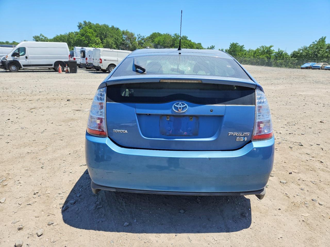 2009 Toyota Prius Base Blue vin: JTDKB20U197844831