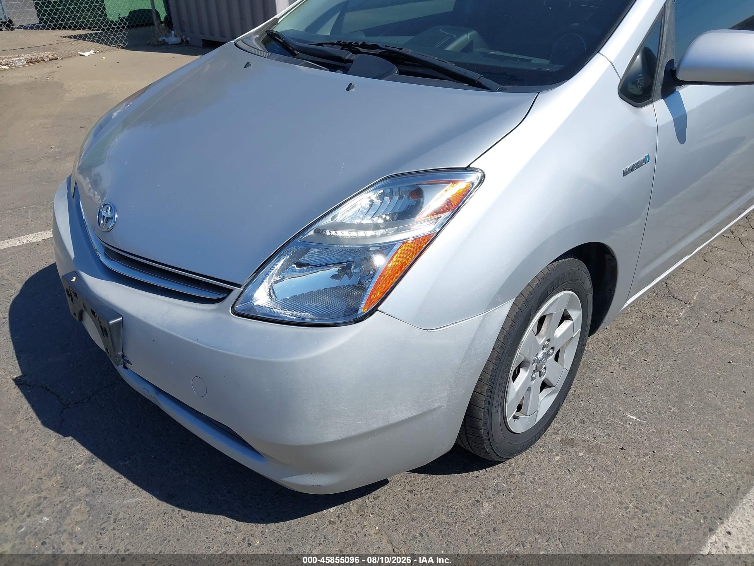 2009 Toyota Prius   Gray vin: JTDKB20U197851021