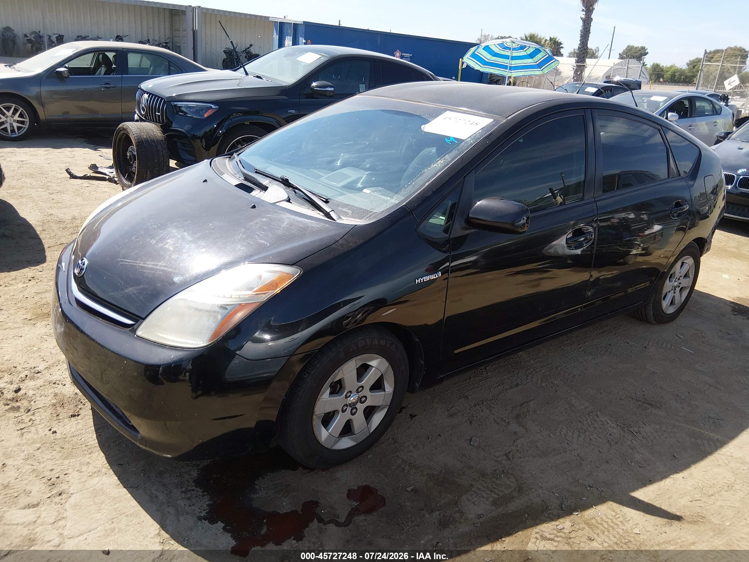 2009 Toyota Prius   Black vin: JTDKB20U197853920