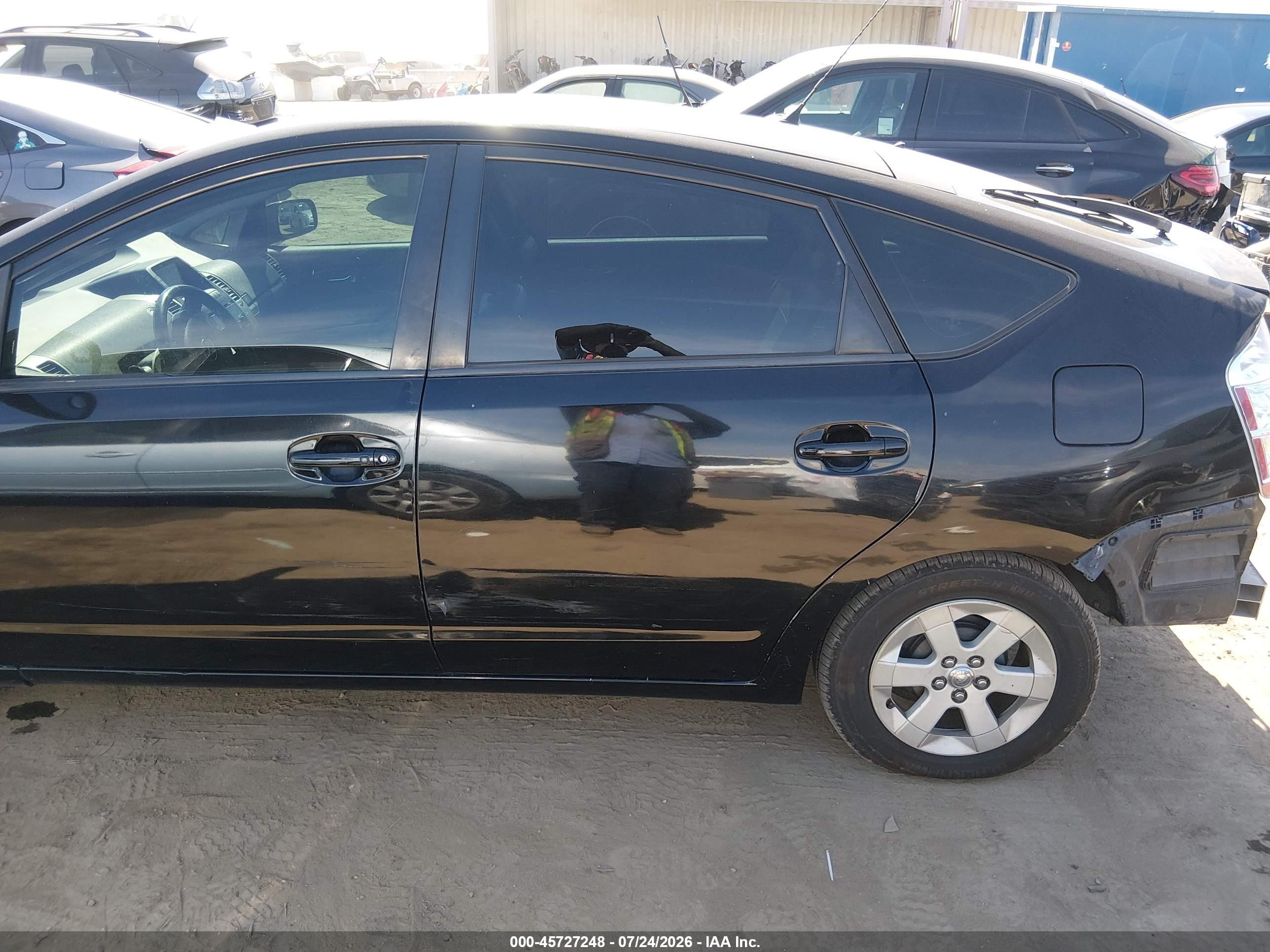 2009 Toyota Prius   Black vin: JTDKB20U197853920