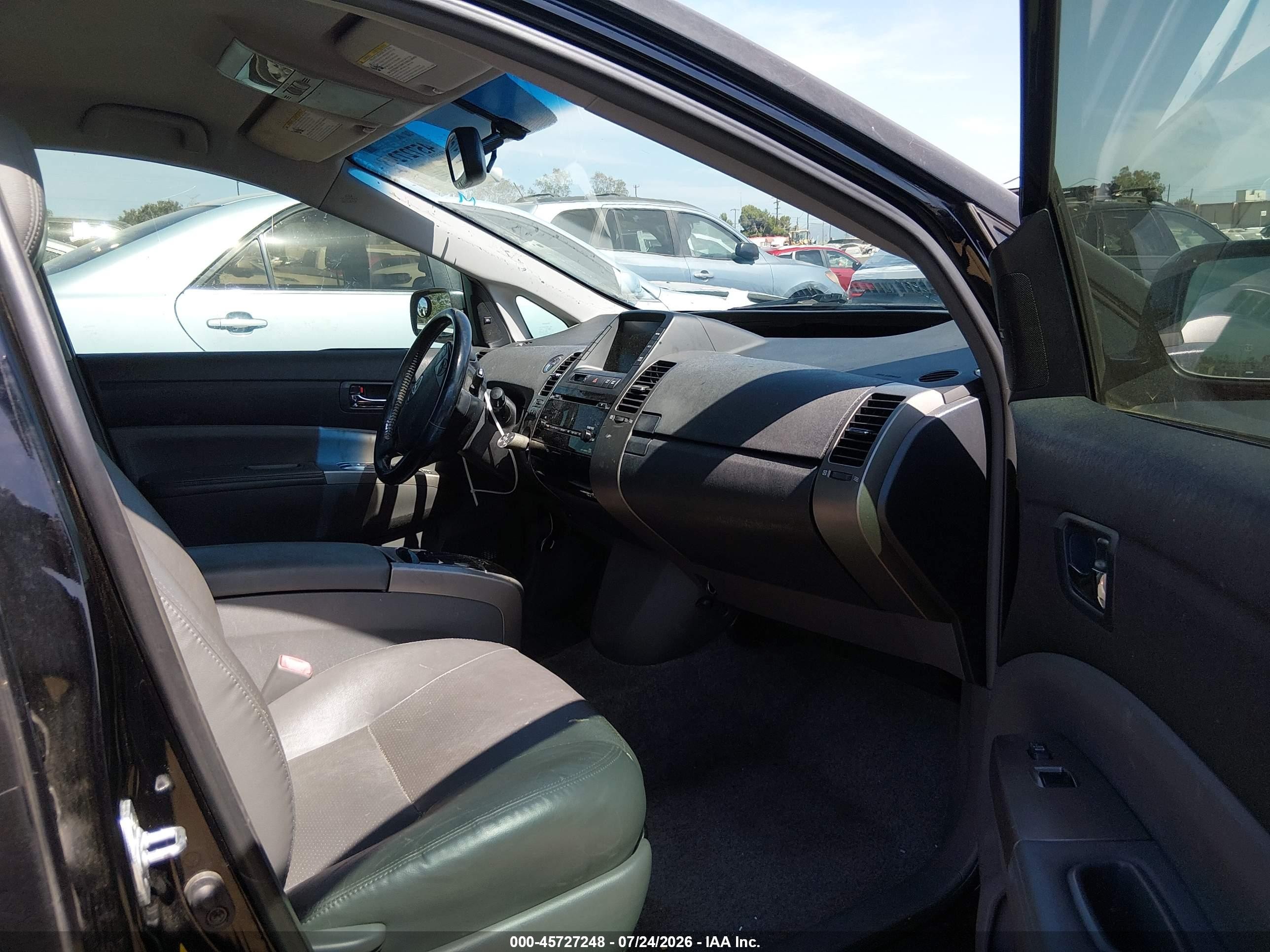 2009 Toyota Prius   Black vin: JTDKB20U197853920