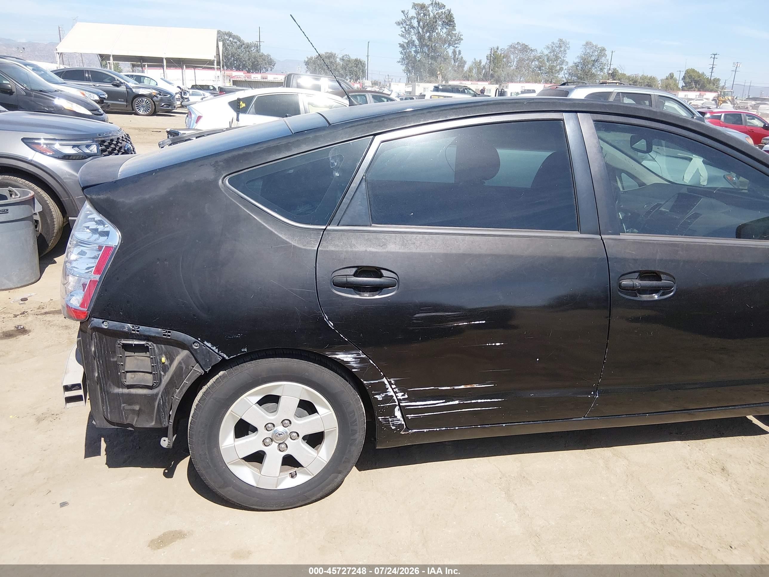 2009 Toyota Prius   Black vin: JTDKB20U197853920