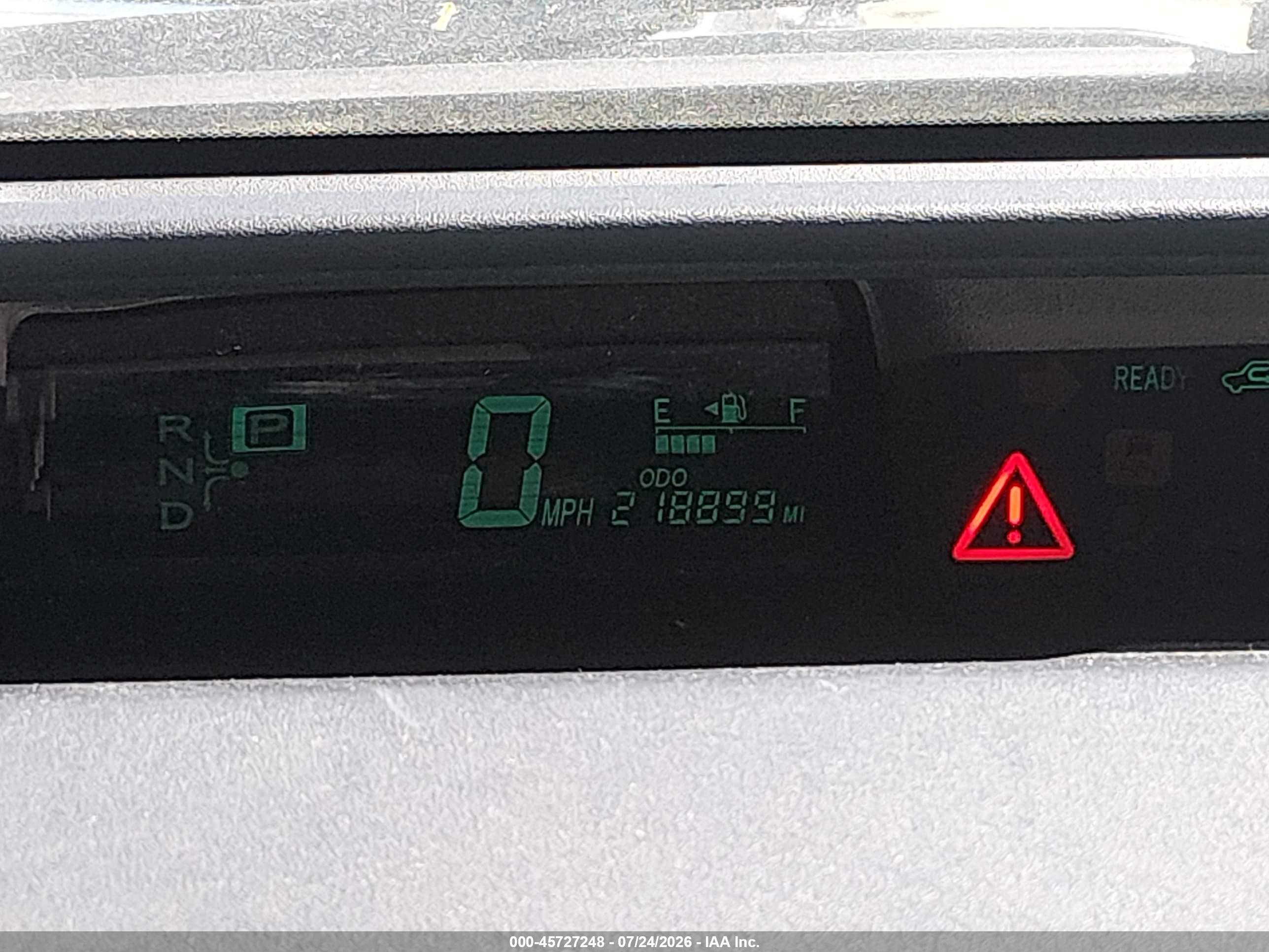 2009 Toyota Prius   Black vin: JTDKB20U197853920