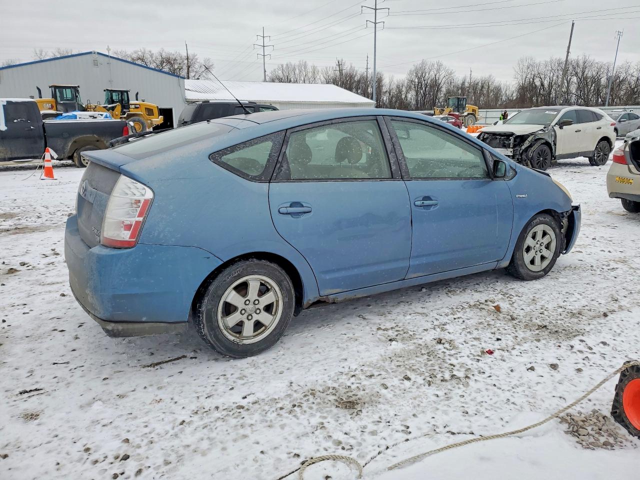 2009 Toyota Prius Base Синий vin: JTDKB20U197858423
