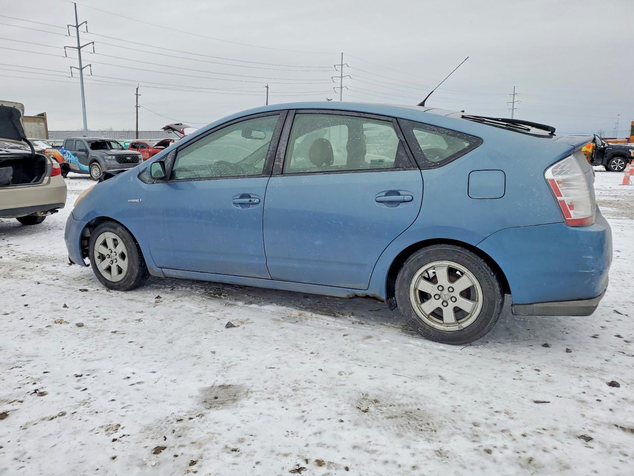 2009 Toyota Prius Base Синий vin: JTDKB20U197858423