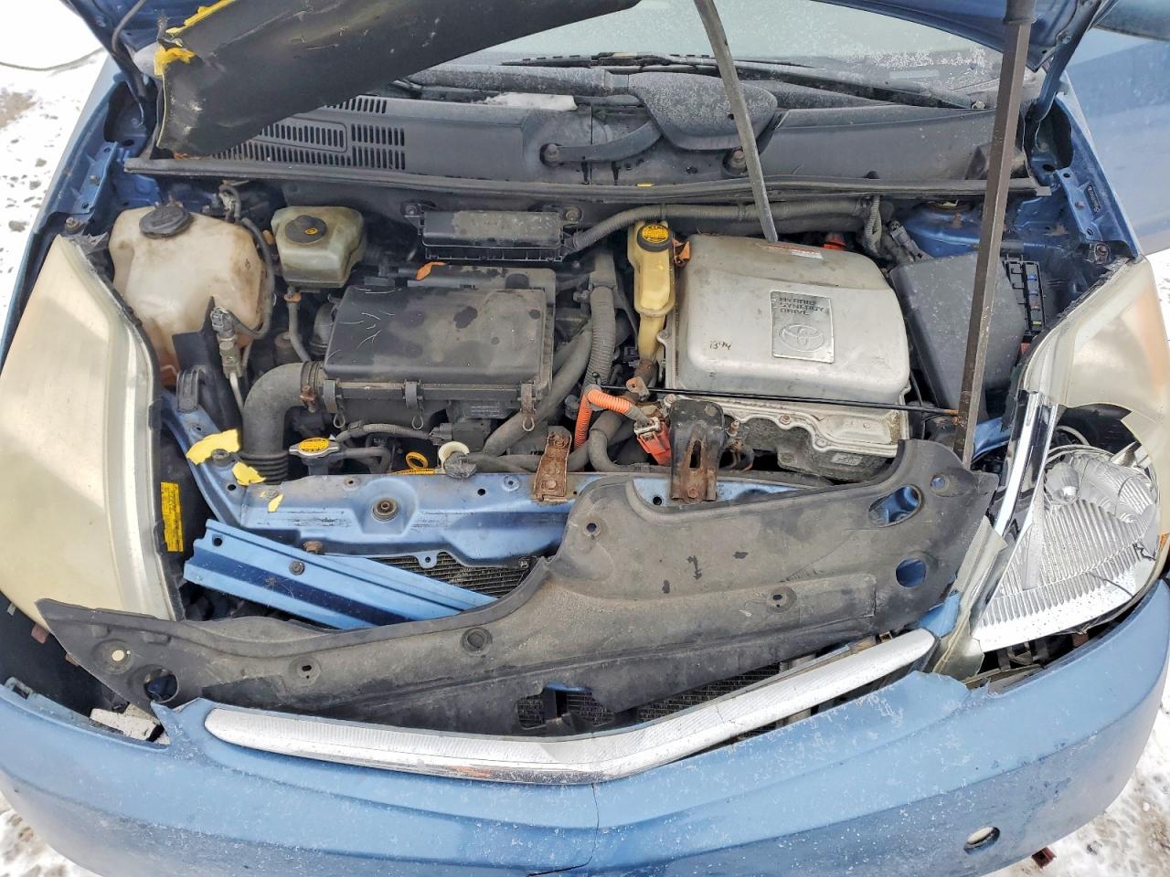 2009 Toyota Prius Base Синий vin: JTDKB20U197858423