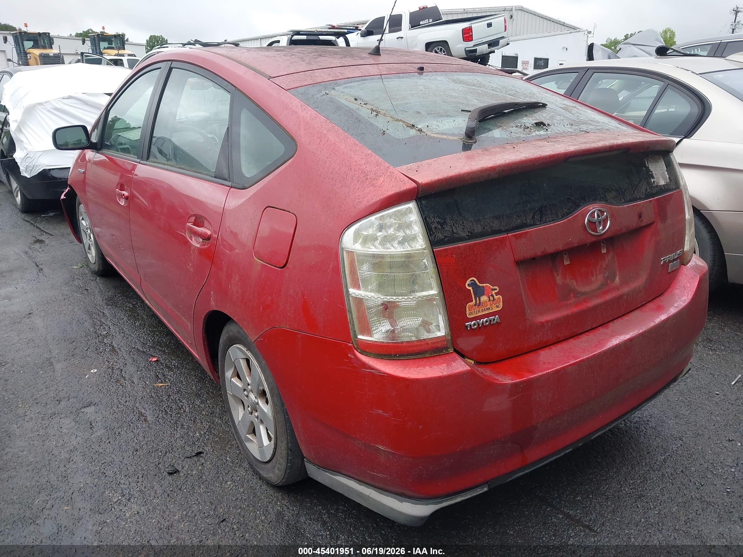 2009 Toyota Prius   Red vin: JTDKB20U197860768