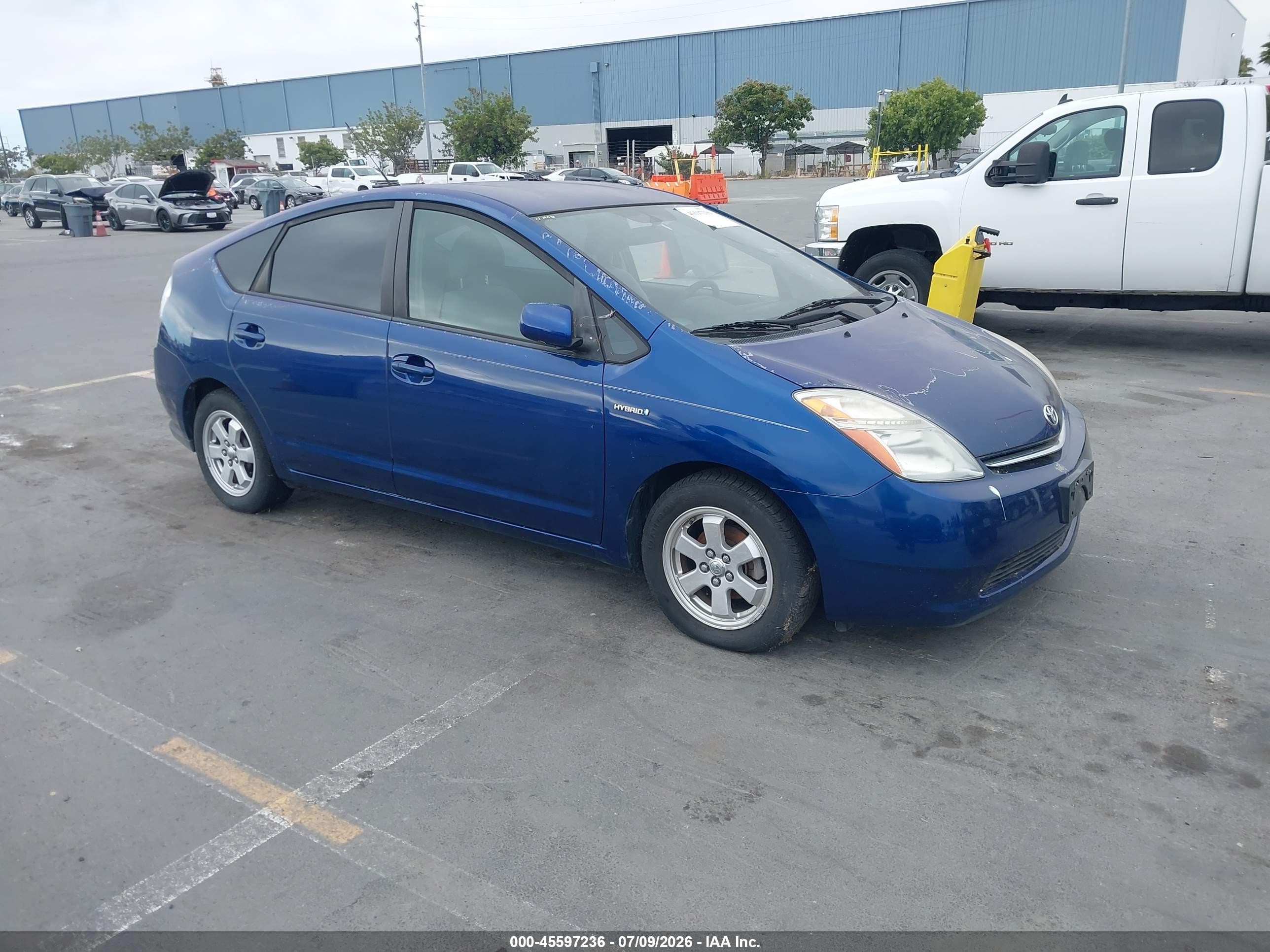 2009 Toyota Prius Standard Blue vin: JTDKB20U197871964