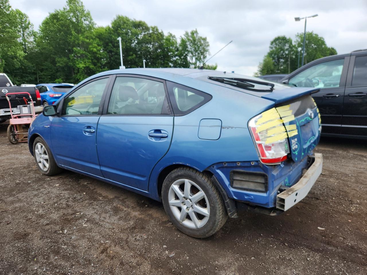 2009 Toyota Prius Touring Blue vin: JTDKB20U197876016