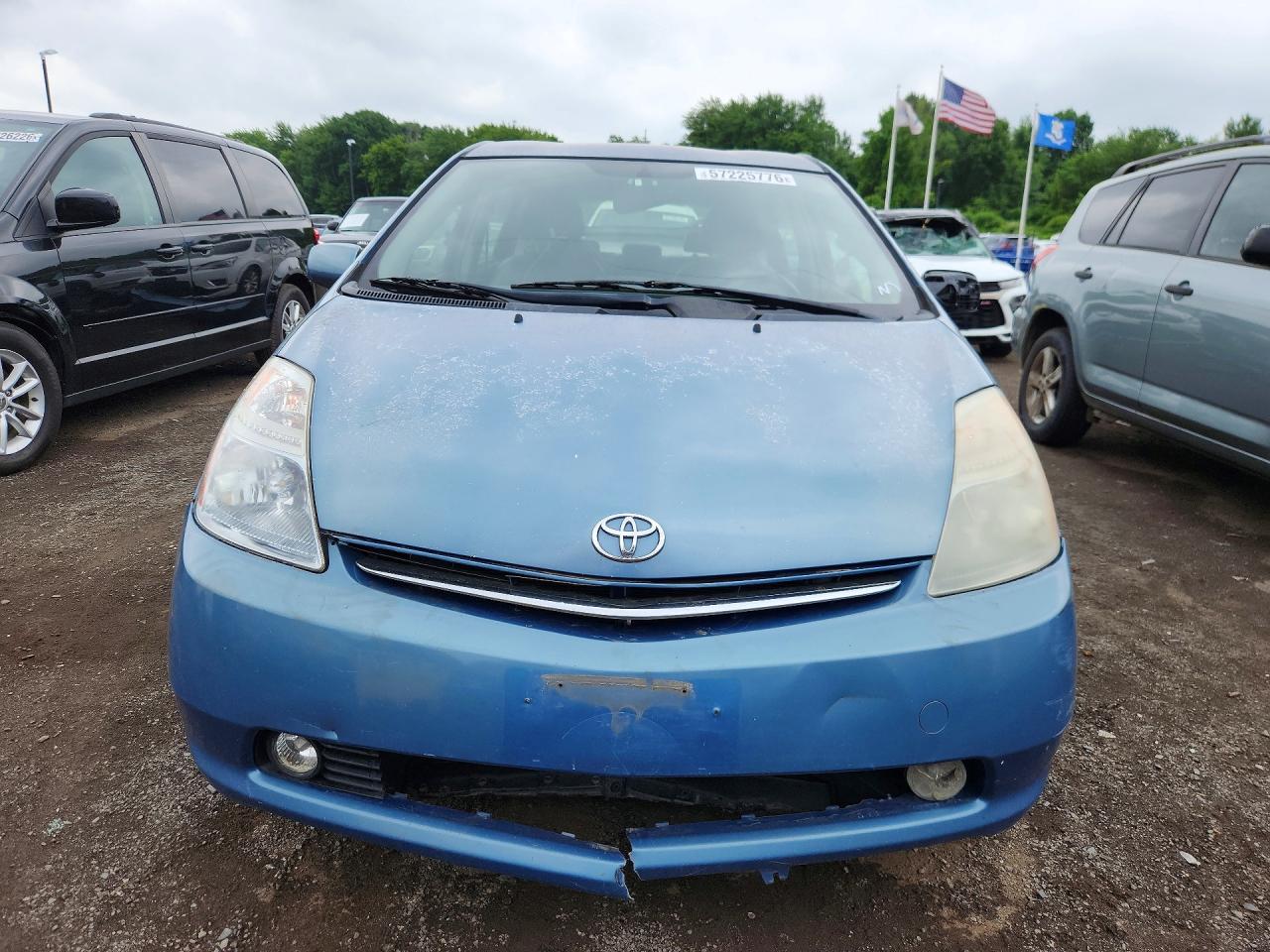 2009 Toyota Prius Touring Blue vin: JTDKB20U197876016