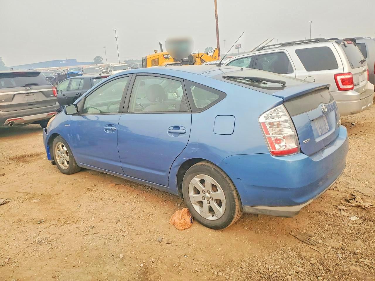 2009 Toyota Prius Base Blue vin: JTDKB20U197882608
