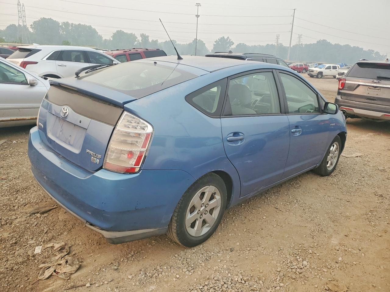 2009 Toyota Prius Base Blue vin: JTDKB20U197882608