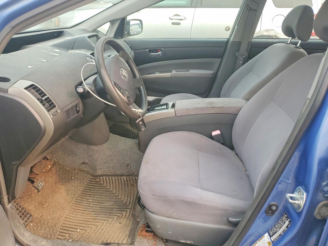 2009 Toyota Prius Base Blue vin: JTDKB20U197882608