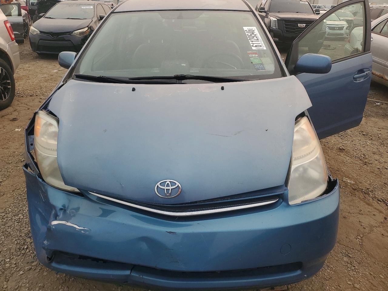 2009 Toyota Prius Base Blue vin: JTDKB20U197882608