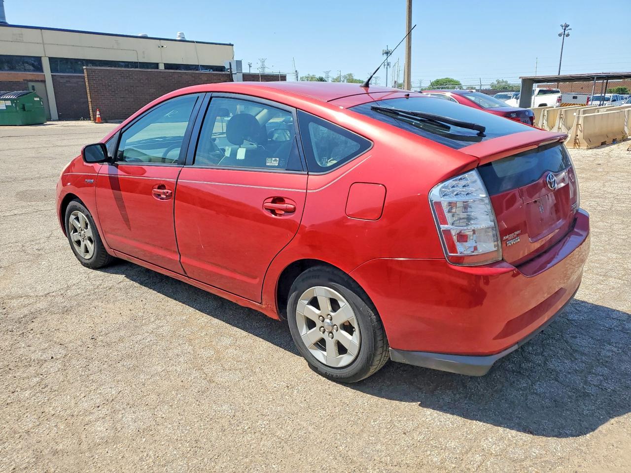 2009 Toyota Prius Base Red vin: JTDKB20U197889929