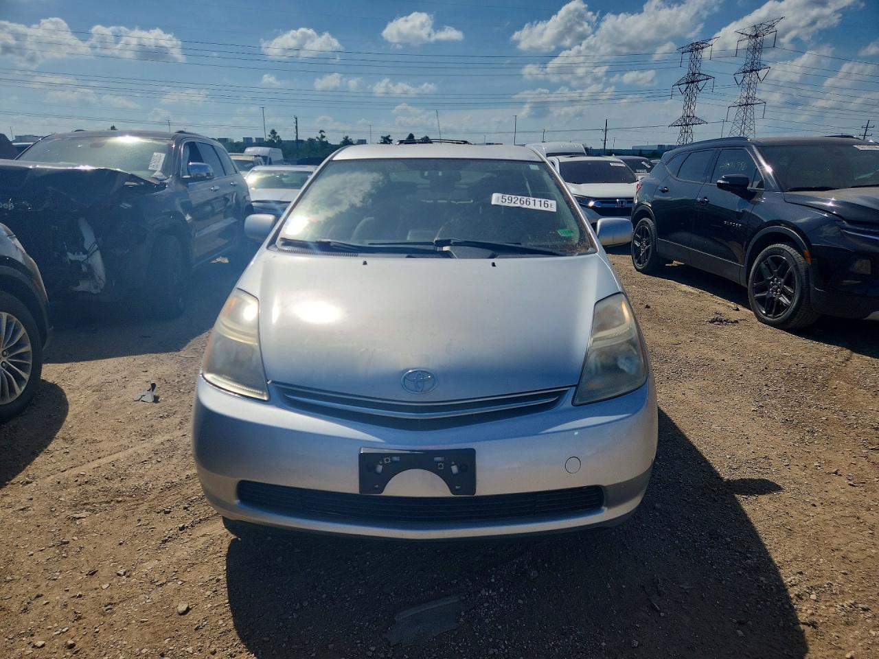 2009 Toyota Prius Standard Серебряный vin: JTDKB20U197891535