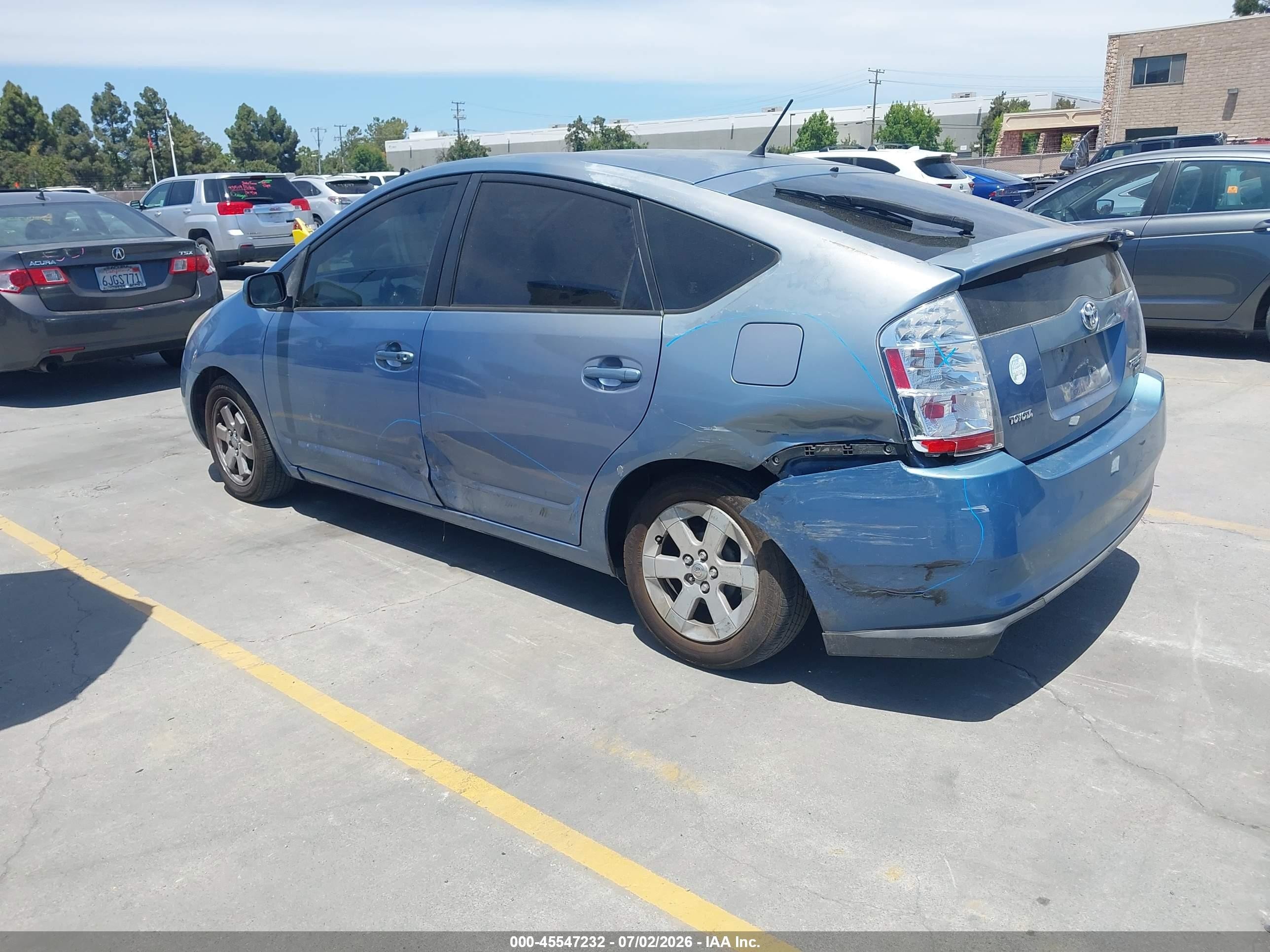2004 Toyota Prius   Blue vin: JTDKB20U240060692