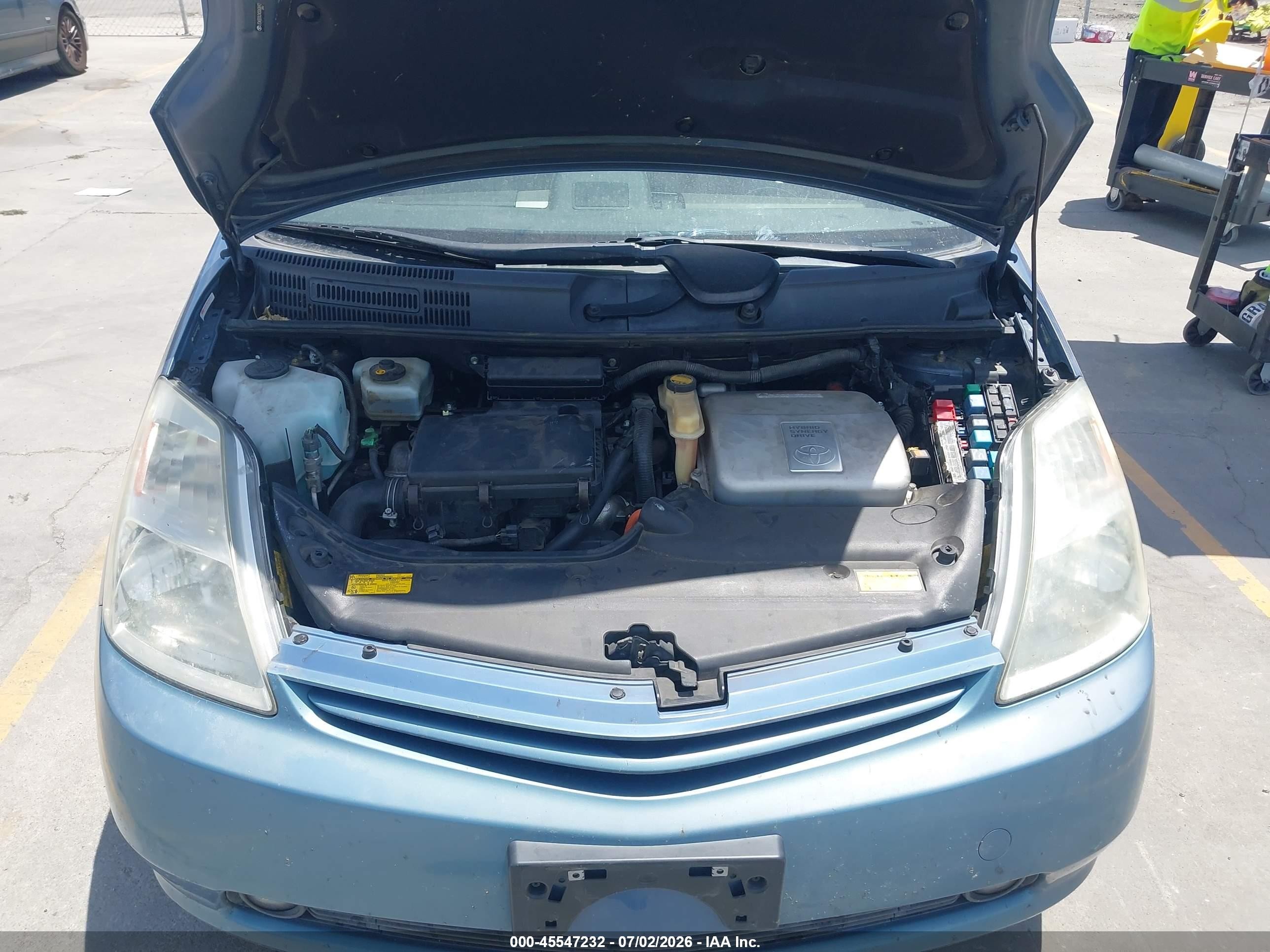 2004 Toyota Prius   Blue vin: JTDKB20U240060692