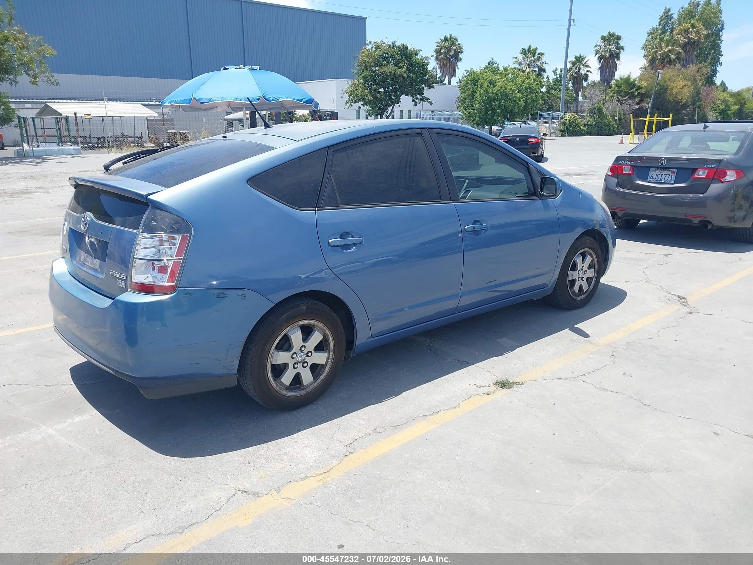 2004 Toyota Prius   Blue vin: JTDKB20U240060692