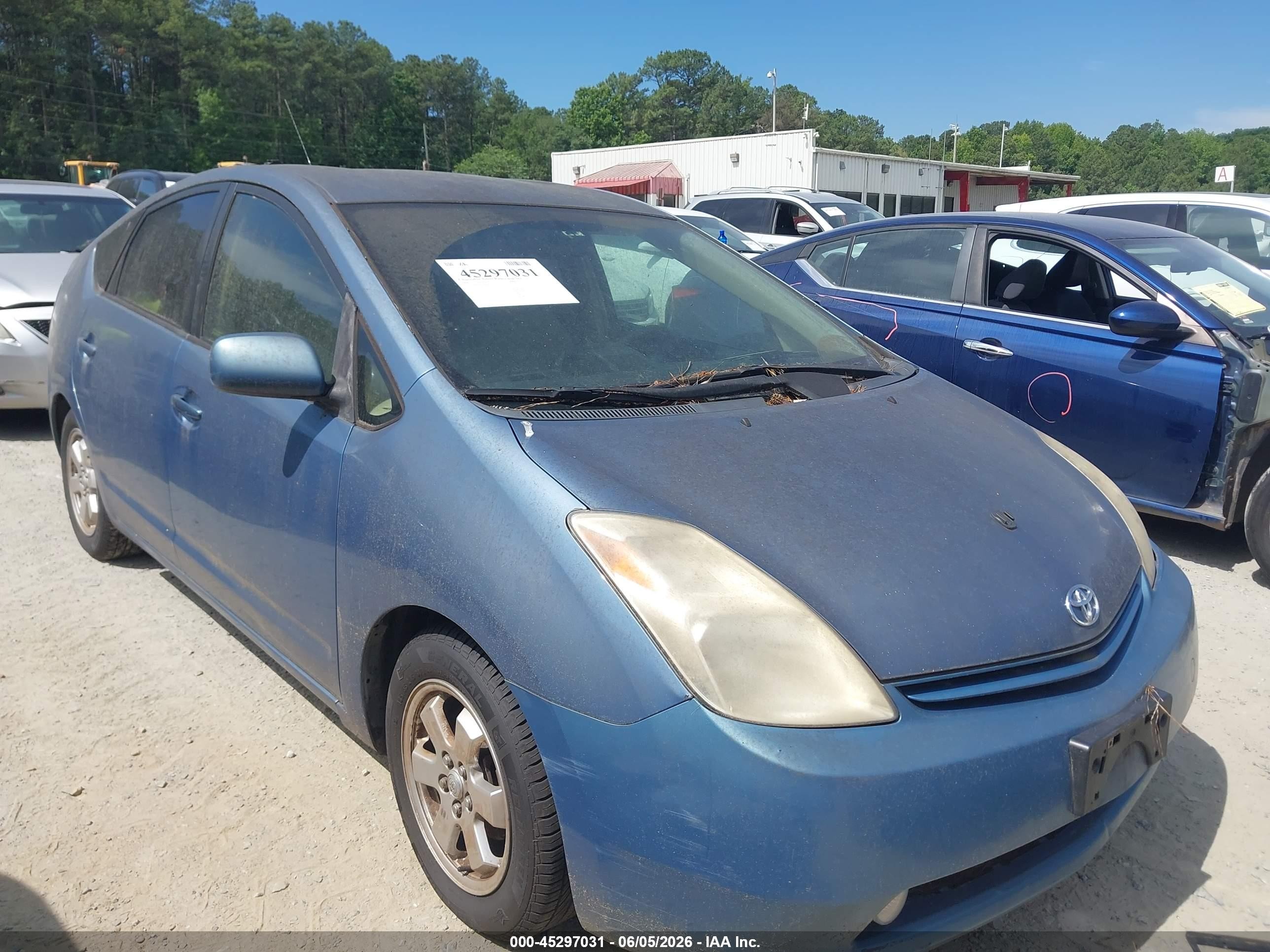 2004 Toyota Prius   Blue vin: JTDKB20U240083616