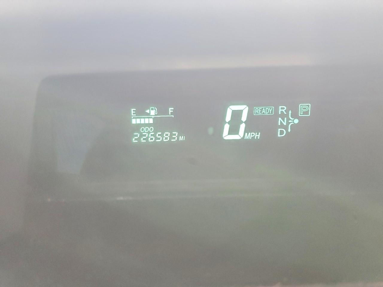 2004 Toyota Prius Base Gray vin: JTDKB20U240099444