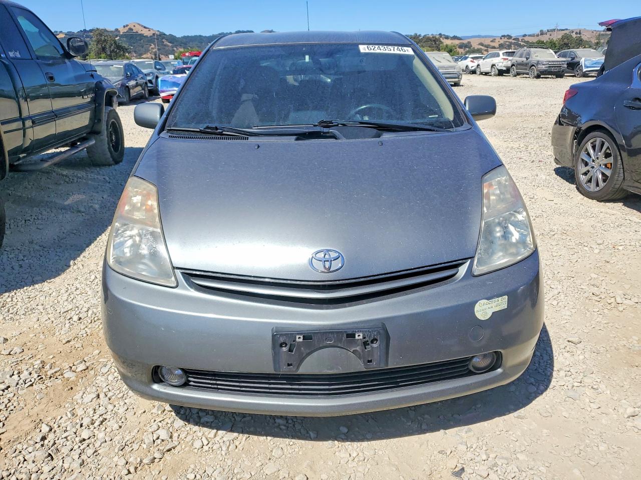 2004 Toyota Prius Base Gray vin: JTDKB20U240099444