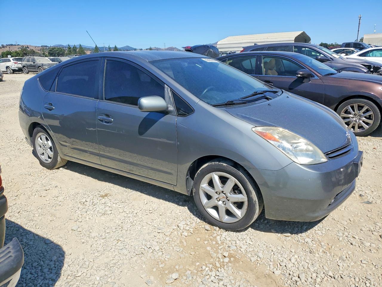 2004 Toyota Prius Base Gray vin: JTDKB20U240099444