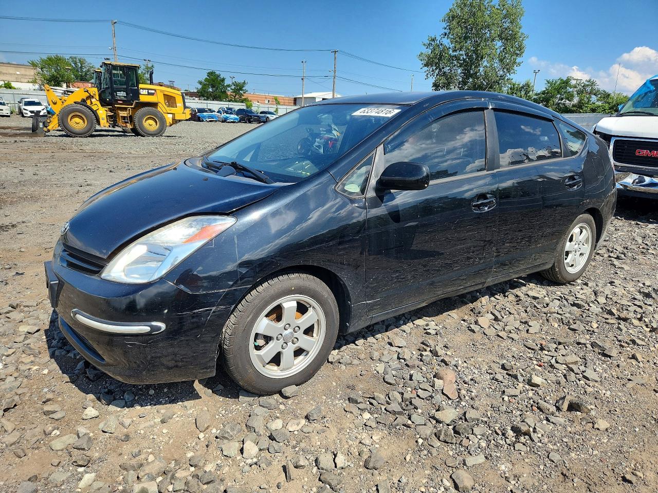 2004 Toyota Prius Base Black vin: JTDKB20U240107252