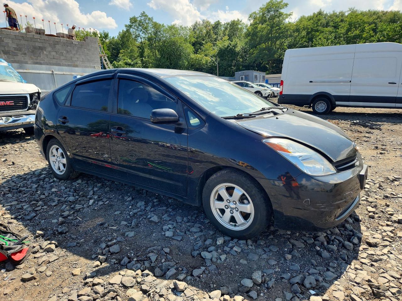 2004 Toyota Prius Base Black vin: JTDKB20U240107252