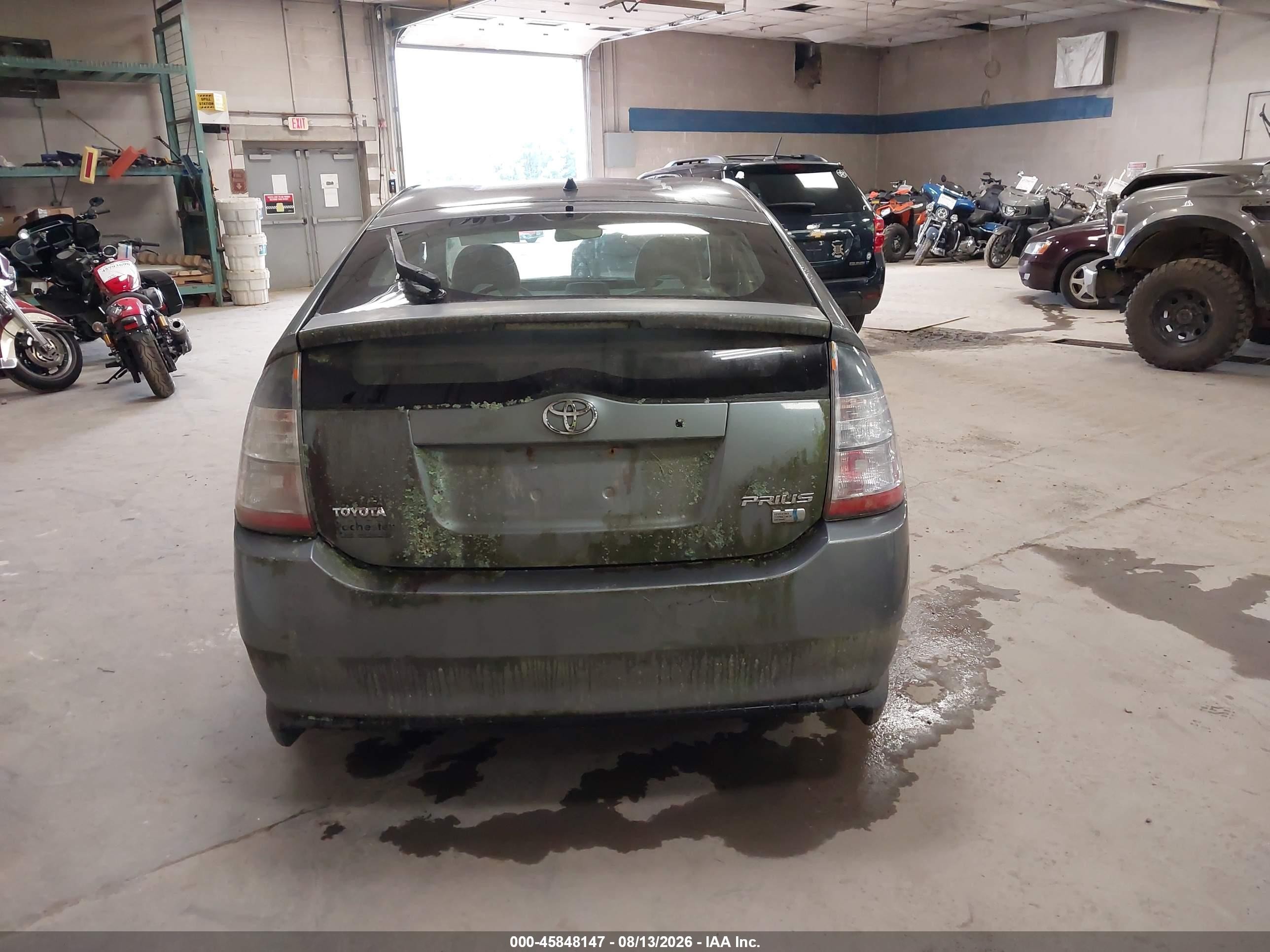 2005 Toyota Prius Gray vin: JTDKB20U253058375