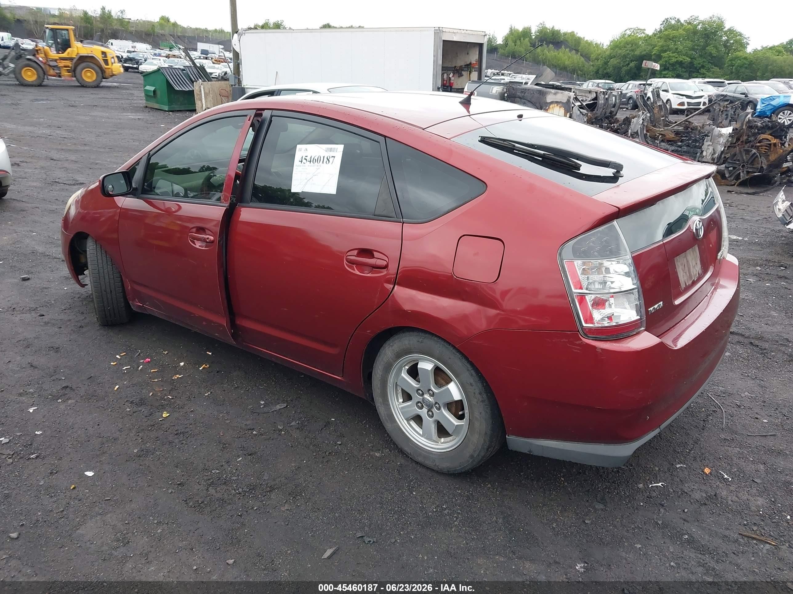 2005 Toyota Prius   Burgundy vin: JTDKB20U253092302