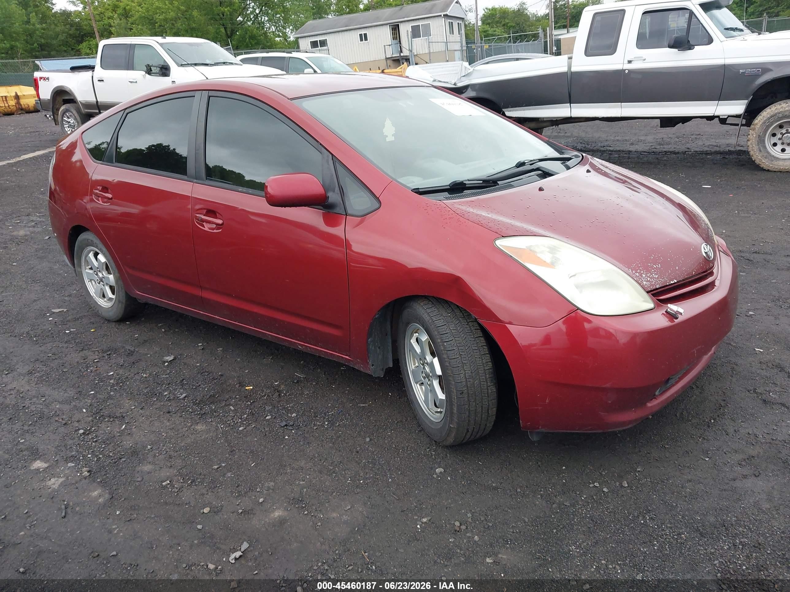 2005 Toyota Prius   Burgundy vin: JTDKB20U253092302