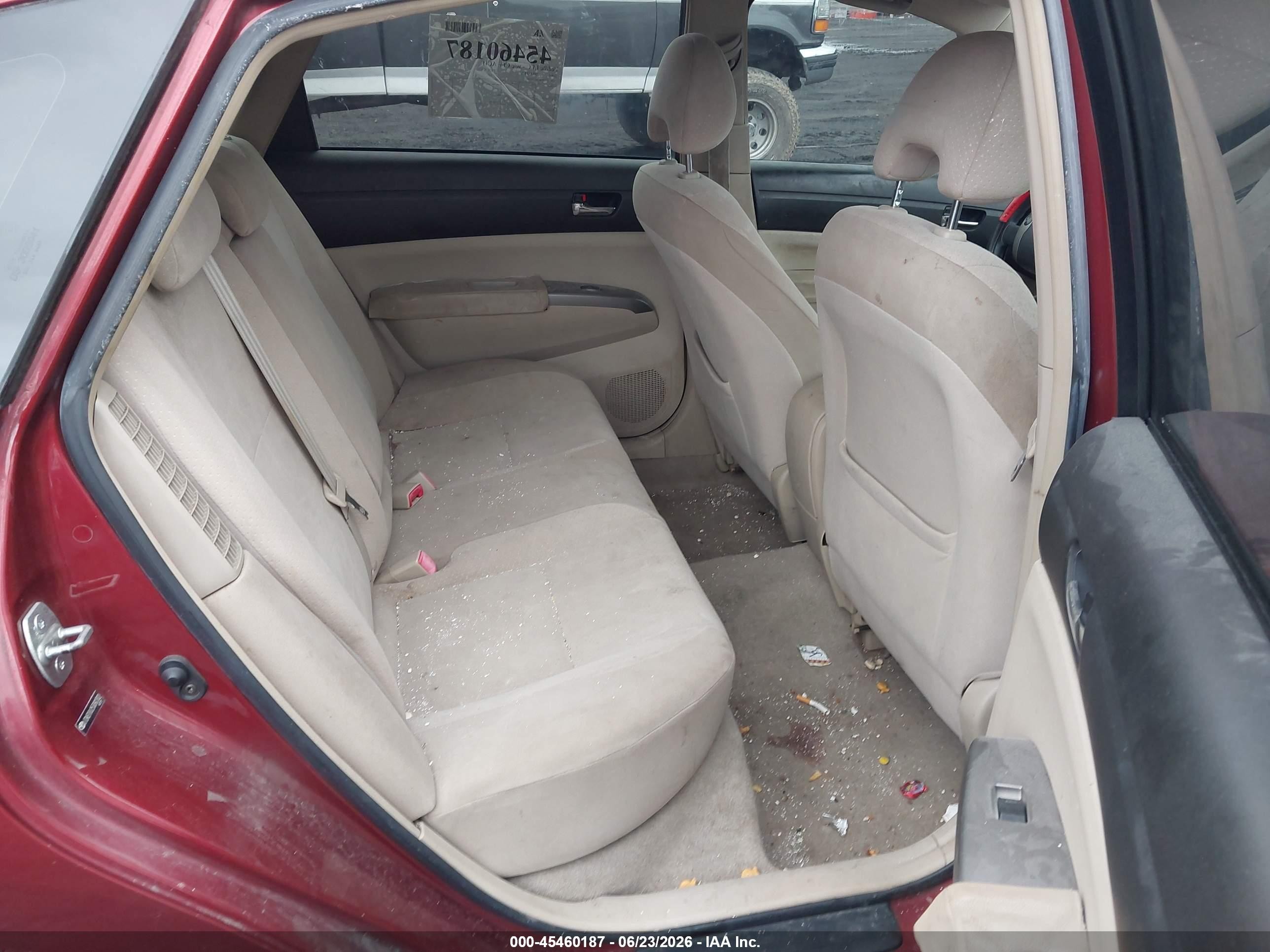 2005 Toyota Prius   Burgundy vin: JTDKB20U253092302