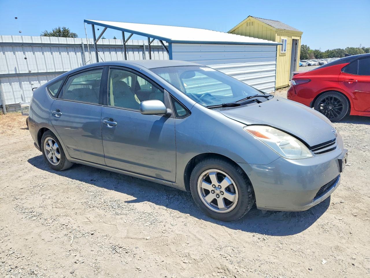 2005 Toyota Prius Base Серый vin: JTDKB20U253094745