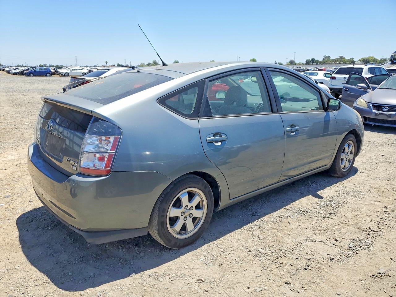 2005 Toyota Prius Base Серый vin: JTDKB20U253094745