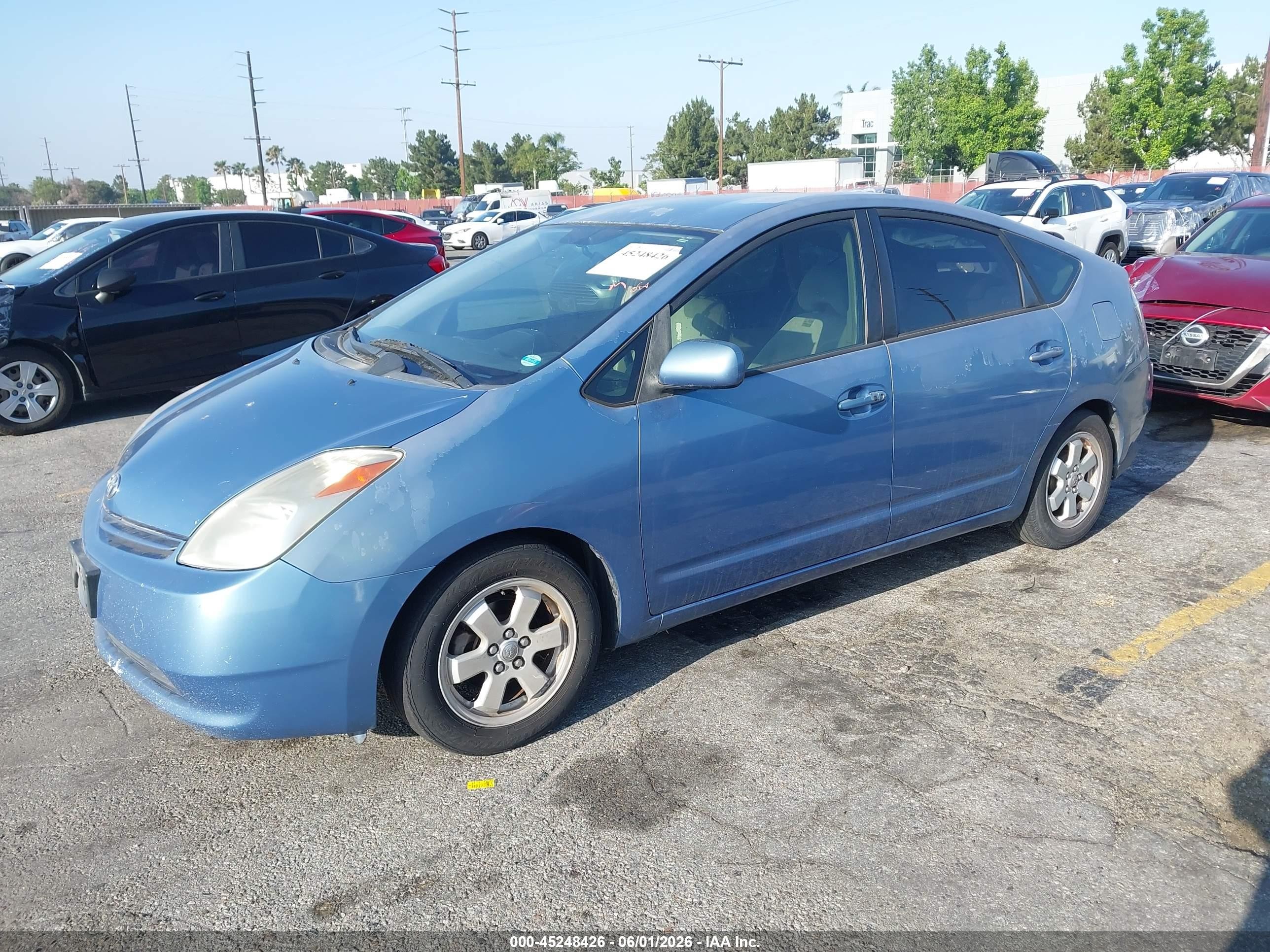 2005 Toyota Prius   Blue vin: JTDKB20U253107784