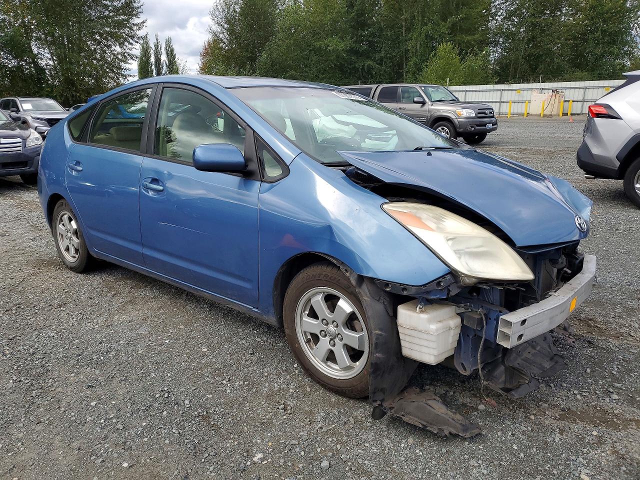 2005 Toyota Prius Base Синий vin: JTDKB20U257046879