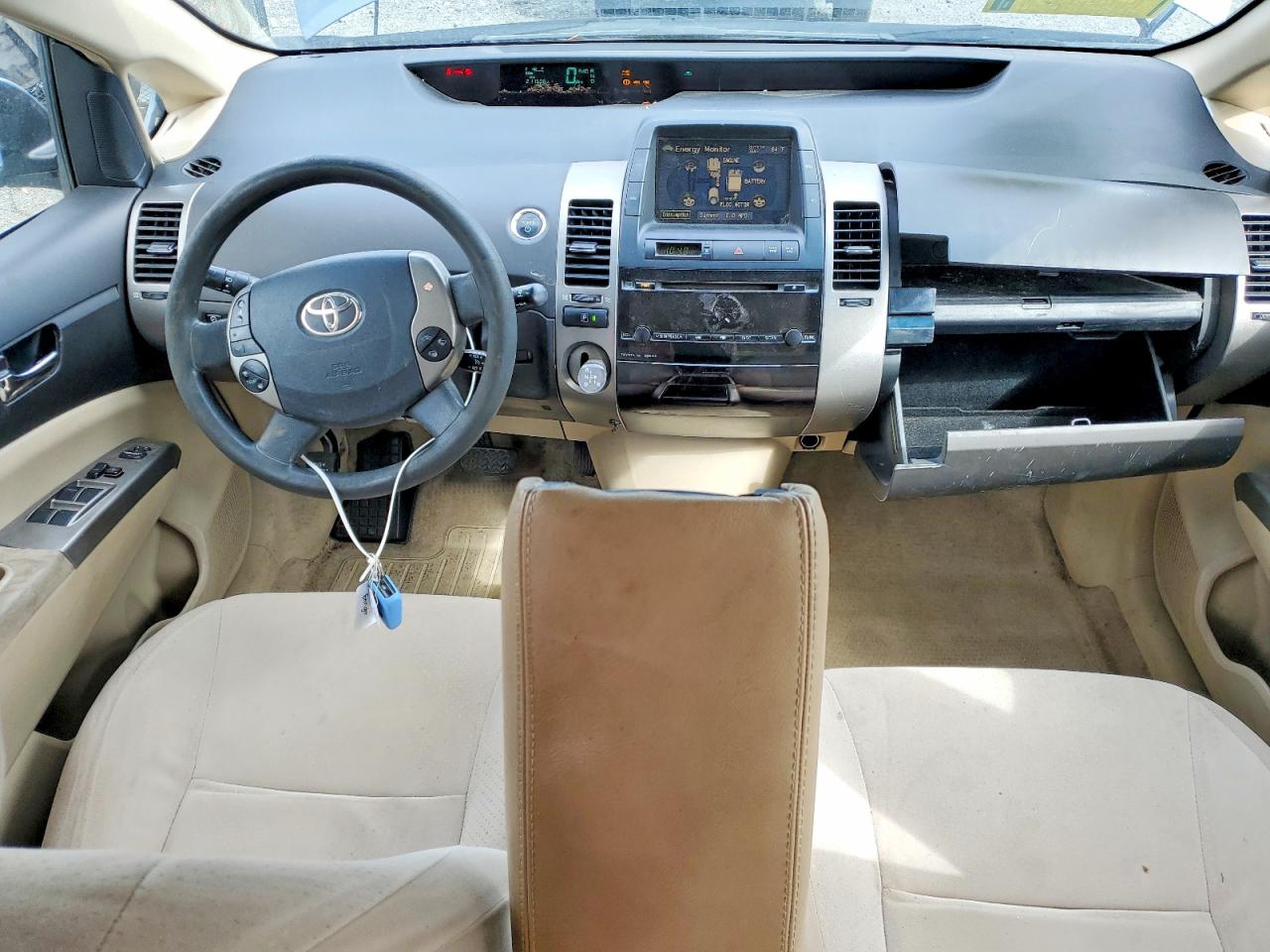 2005 Toyota Prius Base Синий vin: JTDKB20U257046879