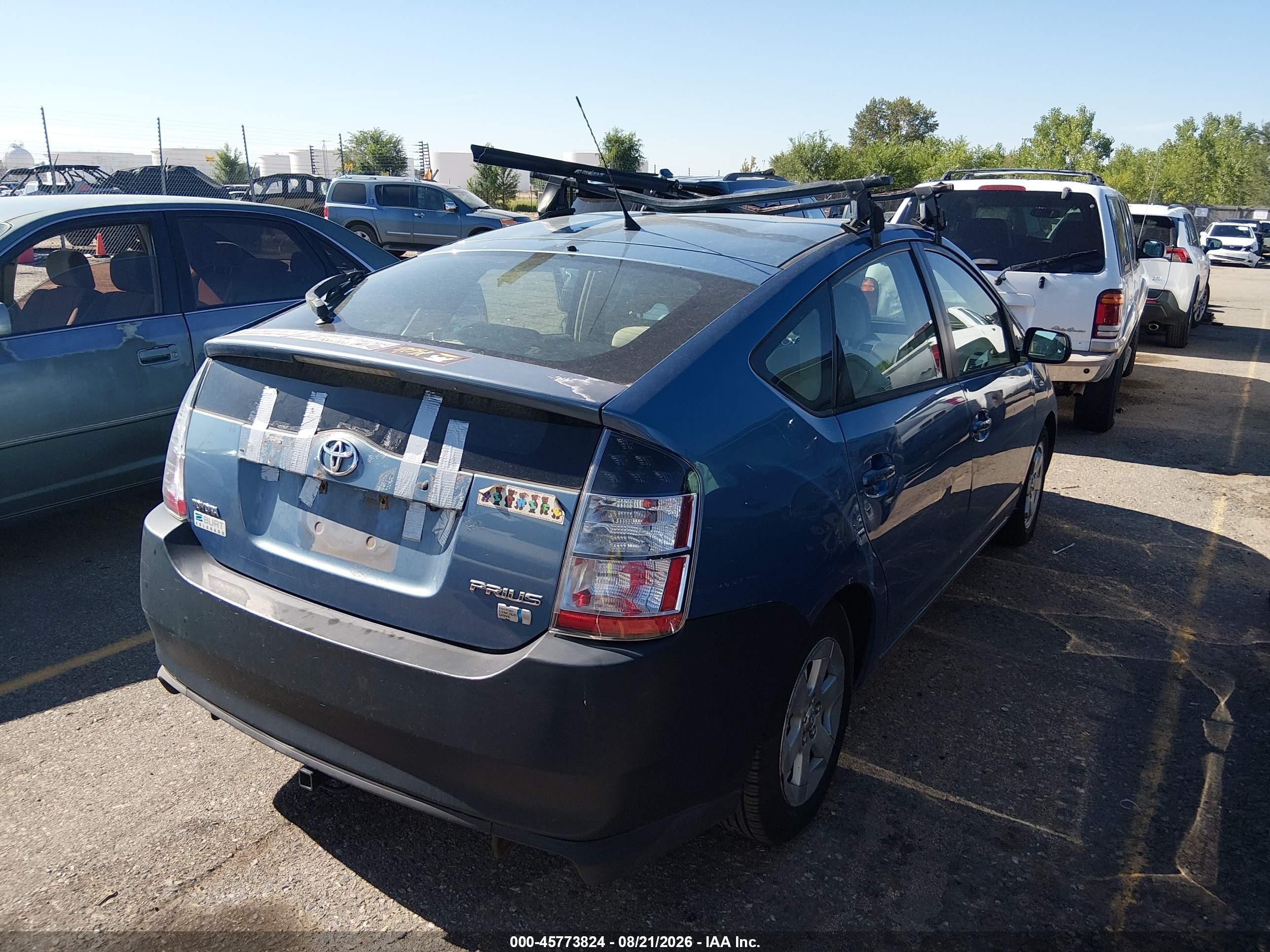 2005 Toyota Prius   Blue vin: JTDKB20U257057722