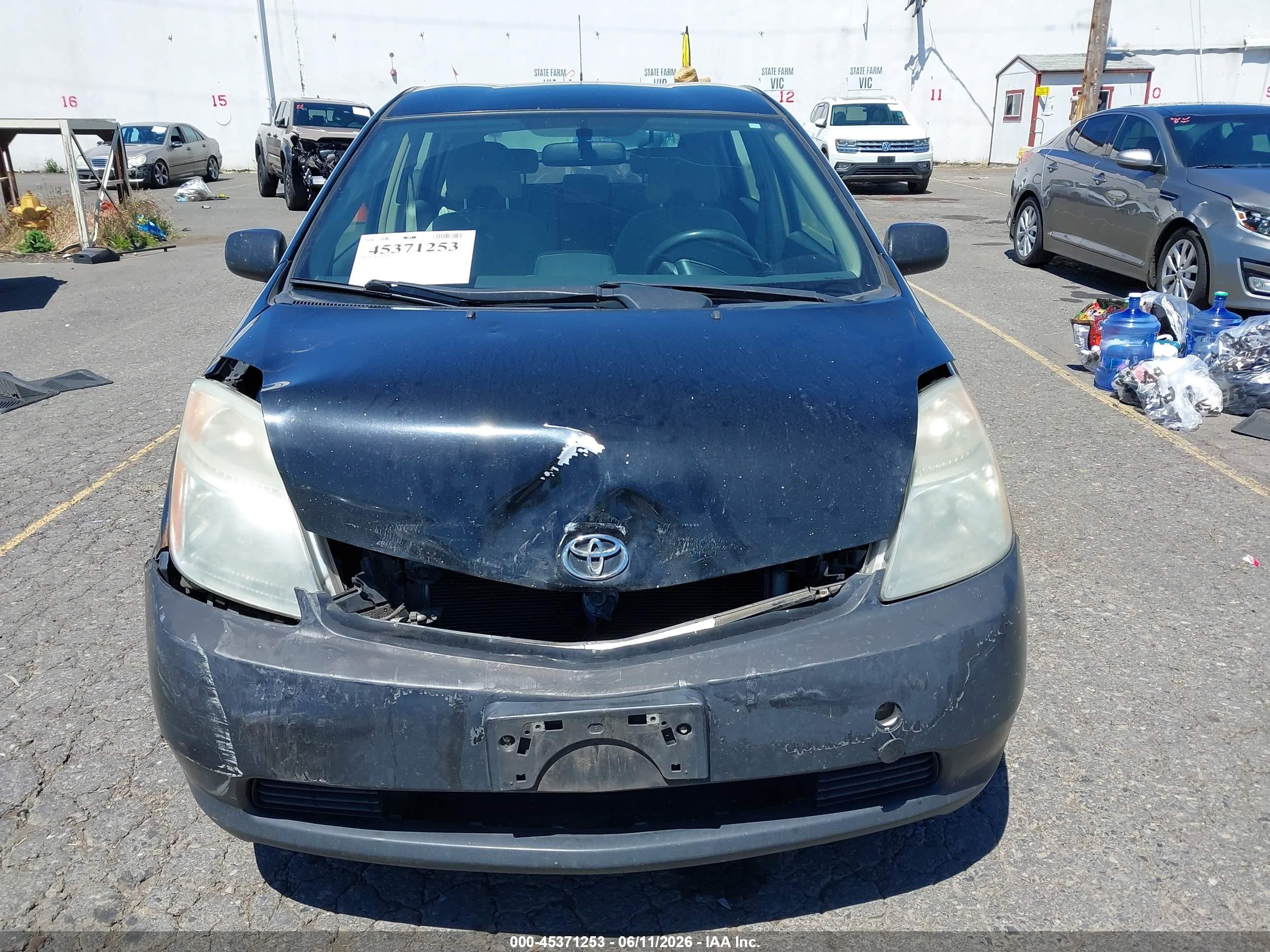 2006 Toyota Prius   Black vin: JTDKB20U263130743