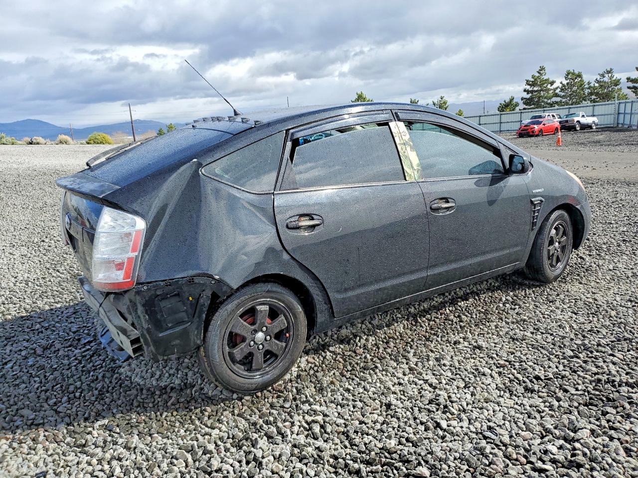 2006 Toyota Prius Base Black vin: JTDKB20U263154783