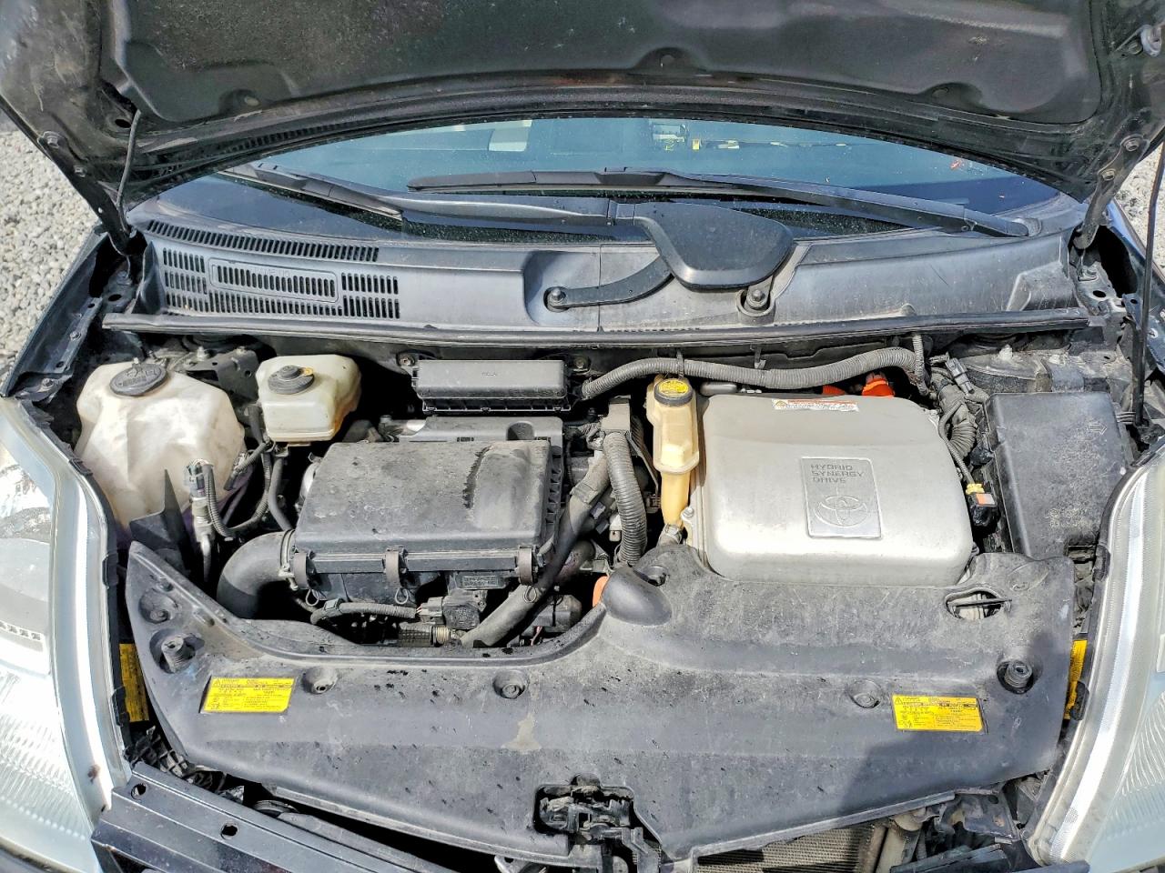 2006 Toyota Prius Base Black vin: JTDKB20U263154783