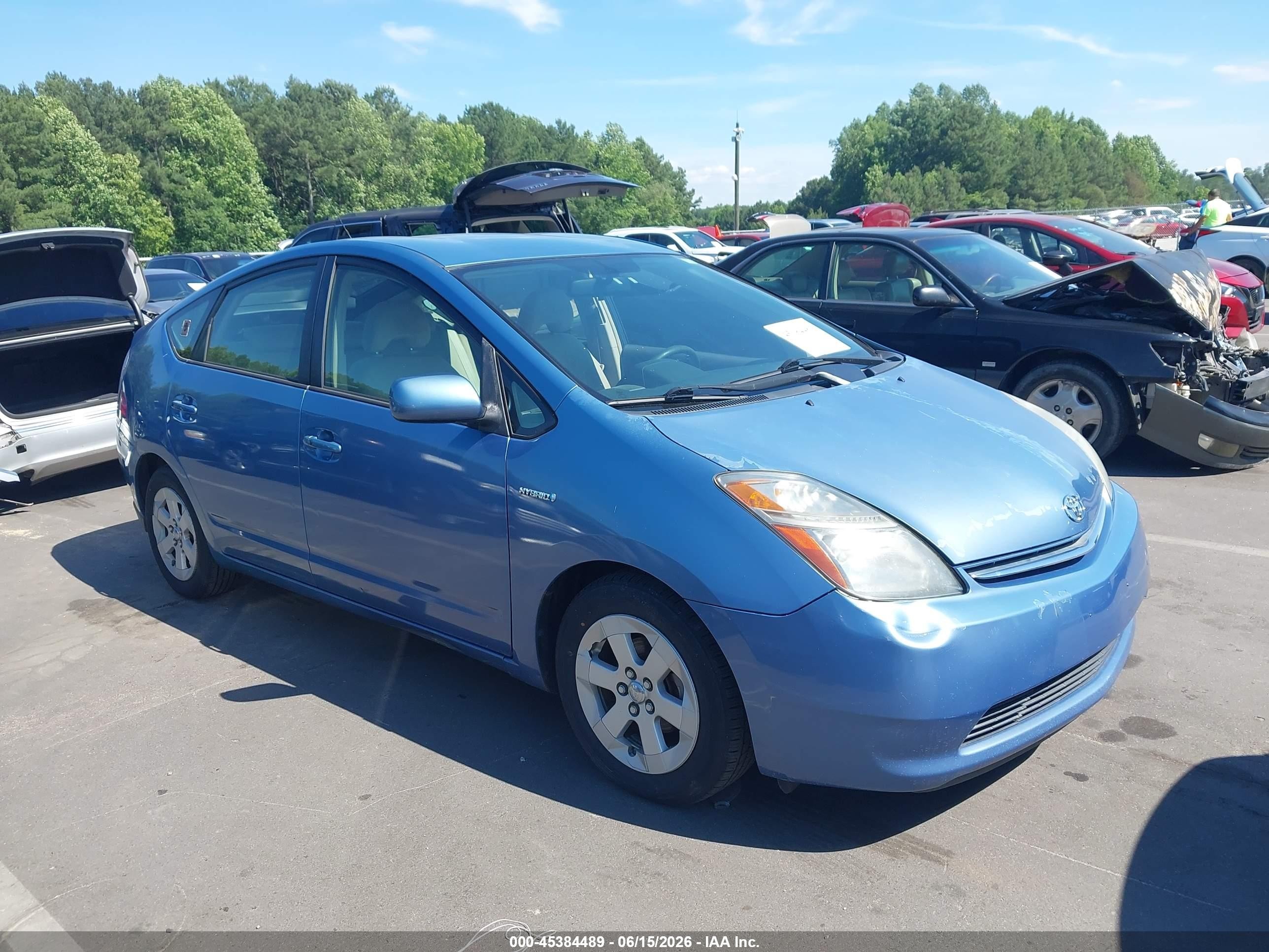 2006 Toyota Prius   Синий vin: JTDKB20U263157716
