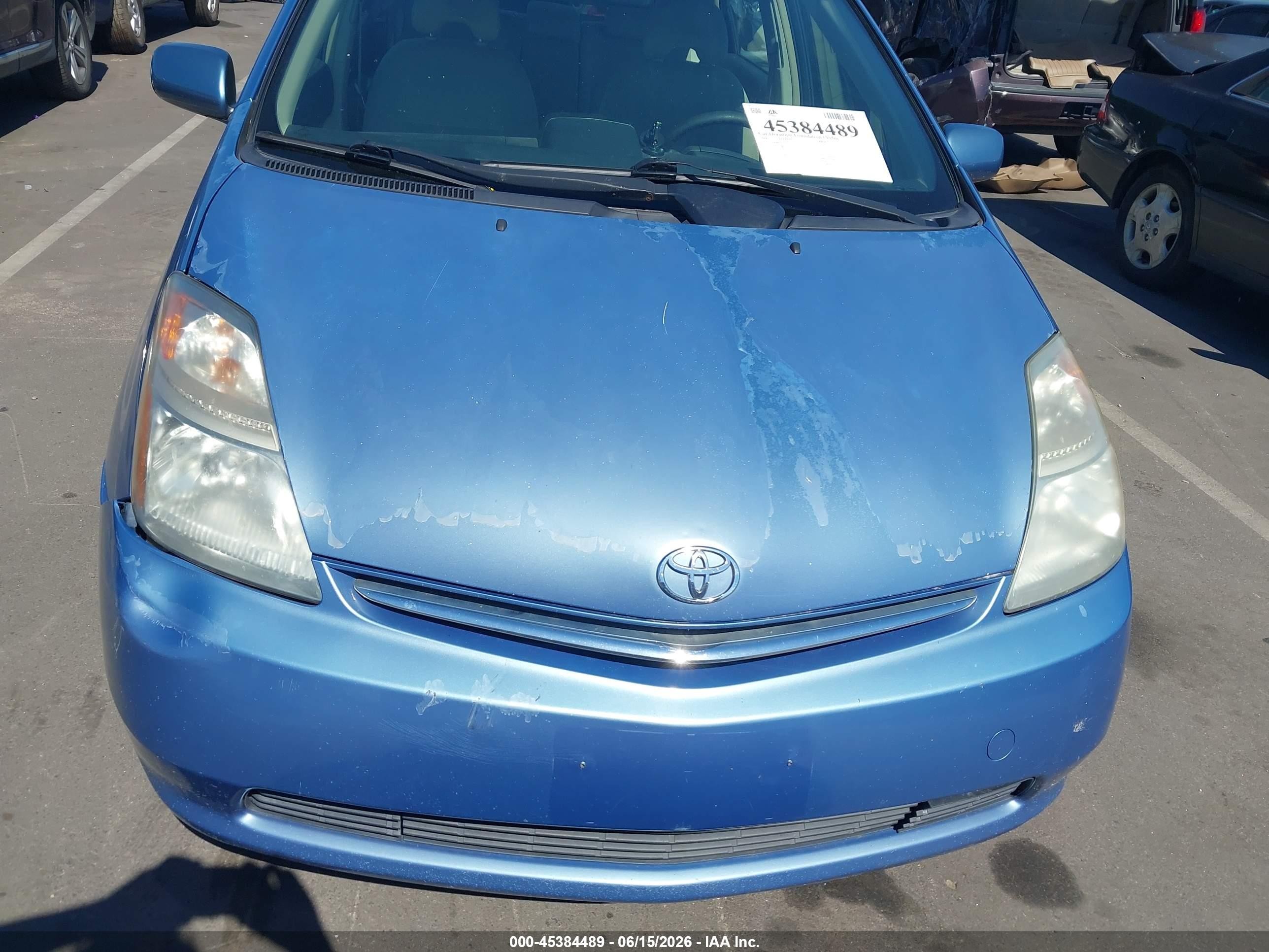 2006 Toyota Prius   Синий vin: JTDKB20U263157716