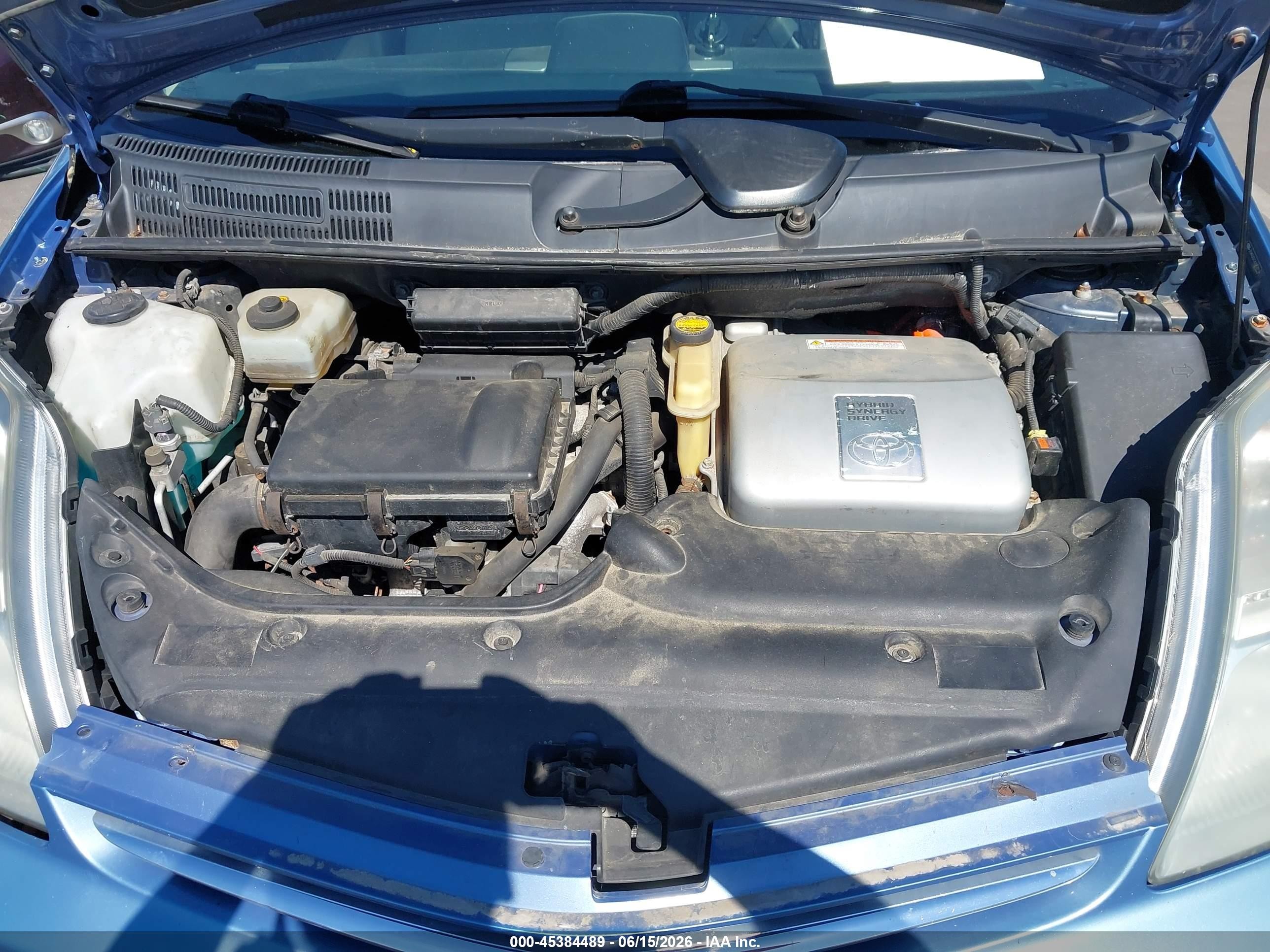 2006 Toyota Prius   Синий vin: JTDKB20U263157716
