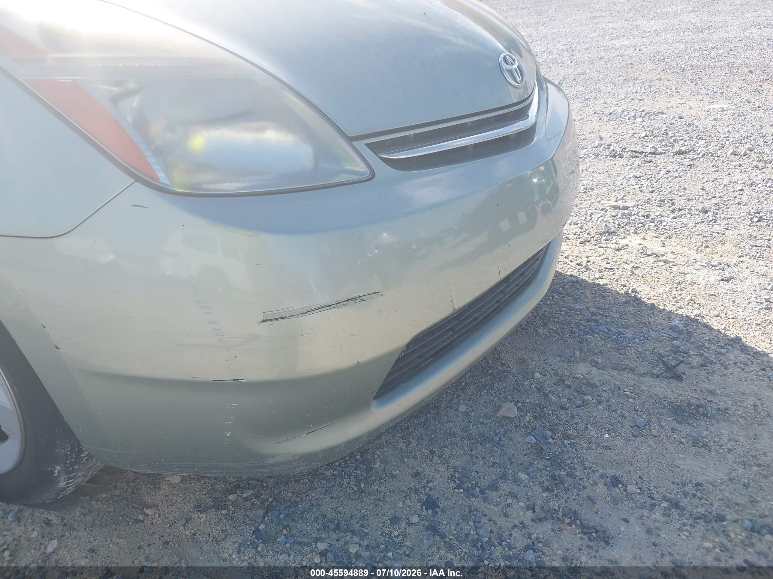 2006 Toyota Prius   Green vin: JTDKB20U263158588