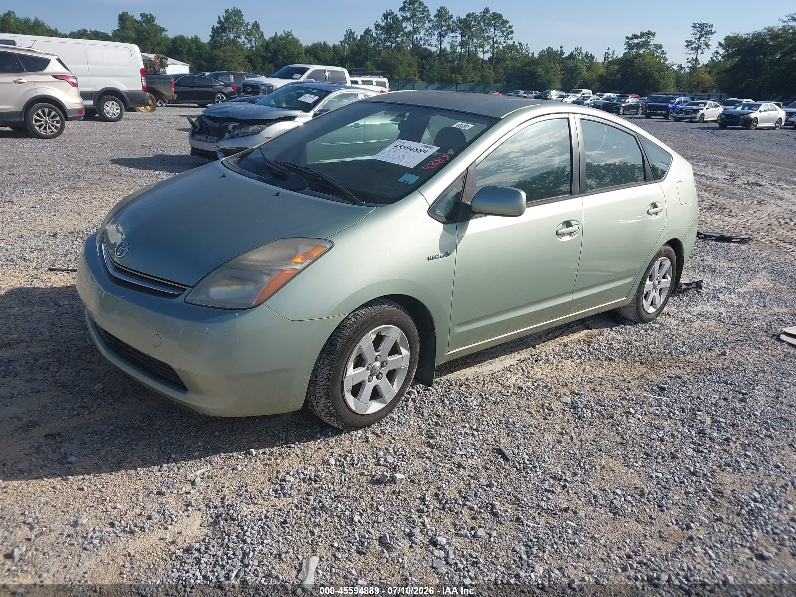 2006 Toyota Prius   Green vin: JTDKB20U263158588